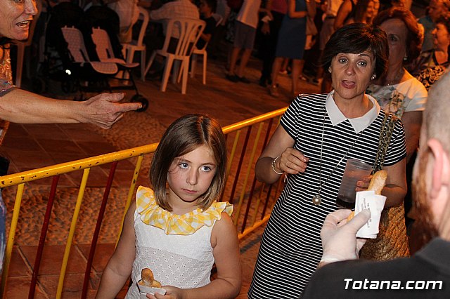 Procesin San Roque 2017 y reparto de 