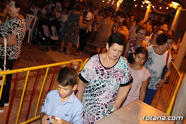 Procesin San Roque 2017 y reparto de 