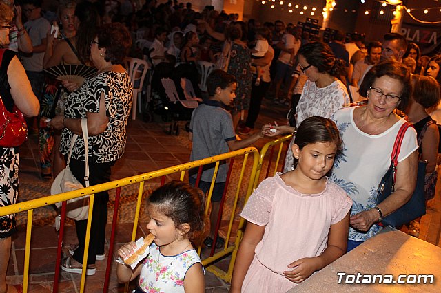 Procesin San Roque 2017 y reparto de 