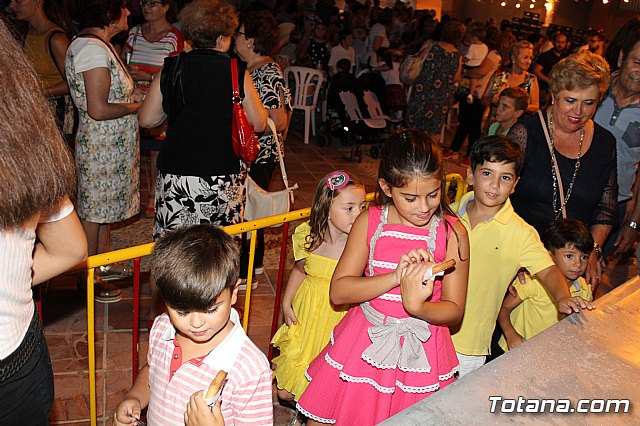 Procesin San Roque 2017 y reparto de 