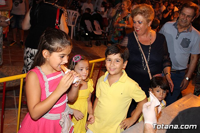 Procesin San Roque 2017 y reparto de 