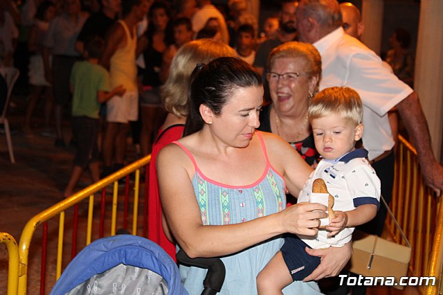 Procesin San Roque 2017 y reparto de 