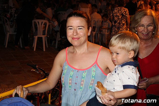 Procesin San Roque 2017 y reparto de 