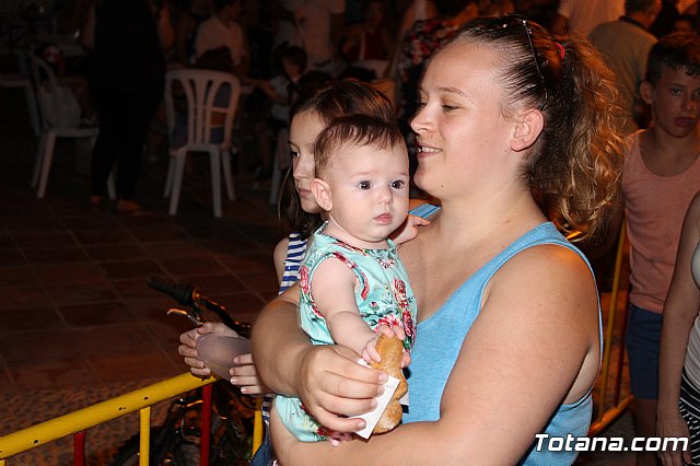 Procesin San Roque 2017 y reparto de 