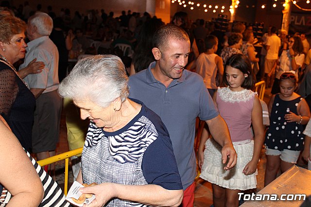 Procesin San Roque 2017 y reparto de 