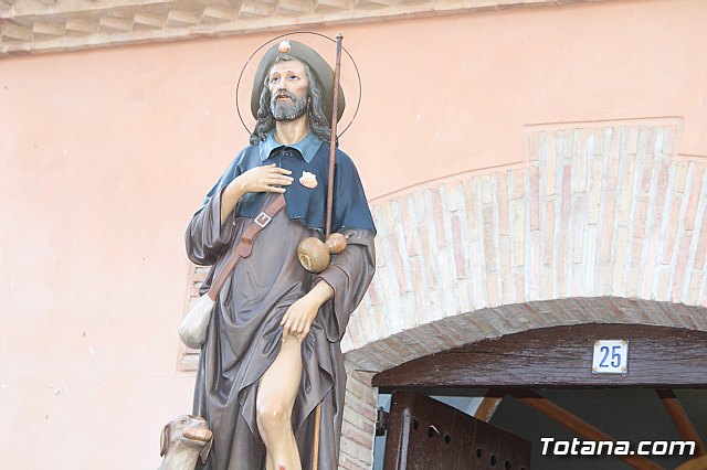 Procesin San Roque 2018 y reparto de guitarras - 12