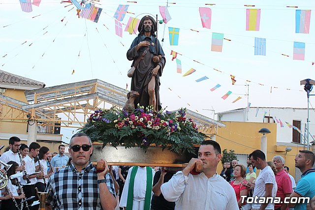 Procesin San Roque 2018 y reparto de guitarras - 149