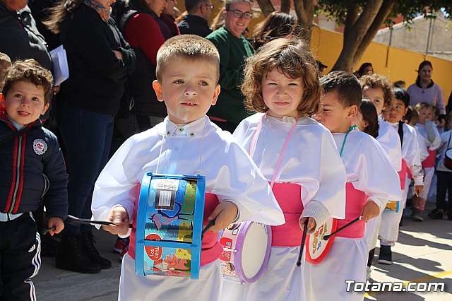 Procesin infantil Semana Santa 2018 - Colegio Santiago - 24