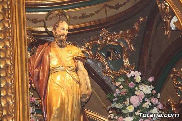 Solemne Eucarista 450 aniversario de la dedicacin del Templo Parroquial de Santiago - 21