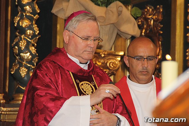 Solemne Eucarista 450 aniversario de la dedicacin del Templo Parroquial de Santiago - 25