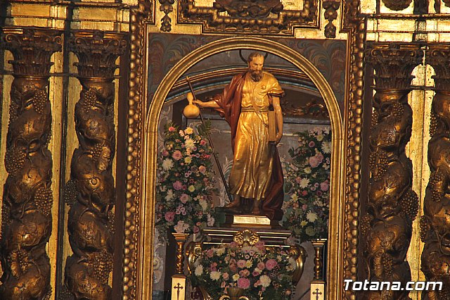 Solemne Eucarista 450 aniversario de la dedicacin del Templo Parroquial de Santiago - 46