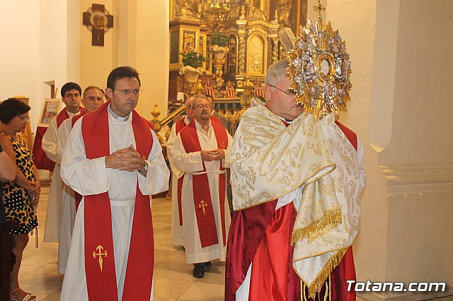 Solemne Eucarista 450 aniversario de la dedicacin del Templo Parroquial de Santiago - 63