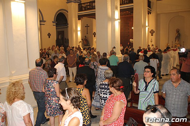 Solemne Eucarista 450 aniversario de la dedicacin del Templo Parroquial de Santiago - 72
