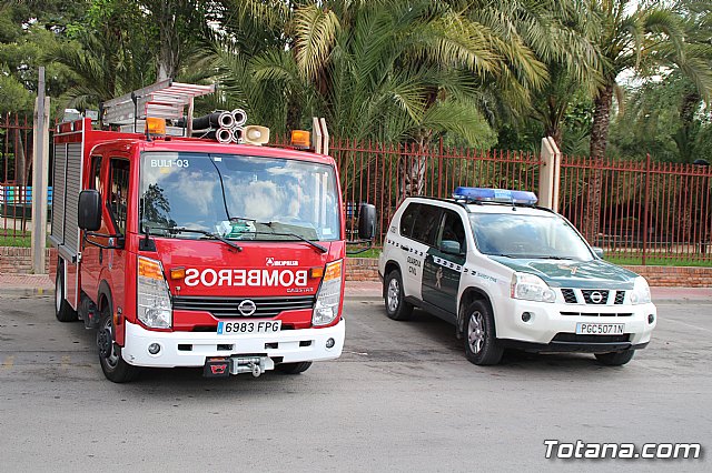 Servicios de emergencias visitan la Escuela Infantil 