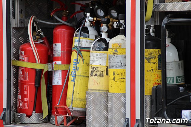 Servicios de emergencias visitan la Escuela Infantil 