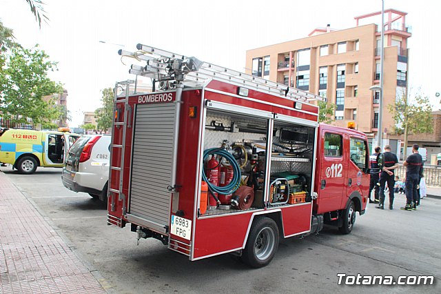 Servicios de emergencias visitan la Escuela Infantil 