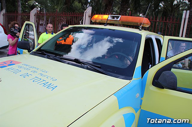 Servicios de emergencias visitan la Escuela Infantil 