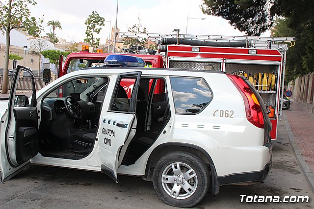Servicios de emergencias visitan la Escuela Infantil 