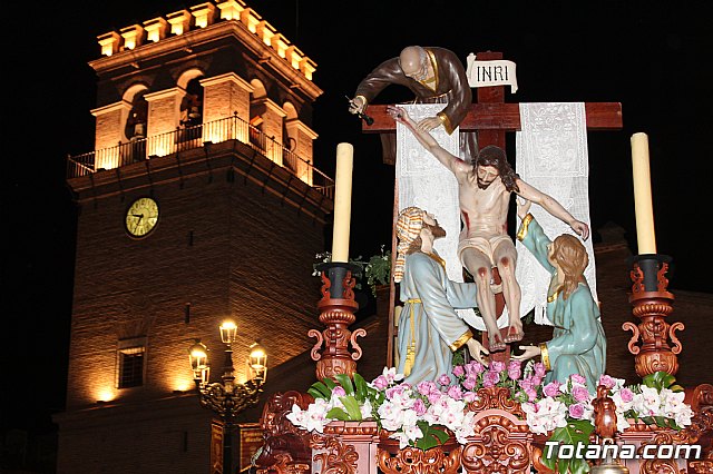 Procesin del Santo Entierro  - Viernes Santo - Semana Santa Totana 2017 - 272