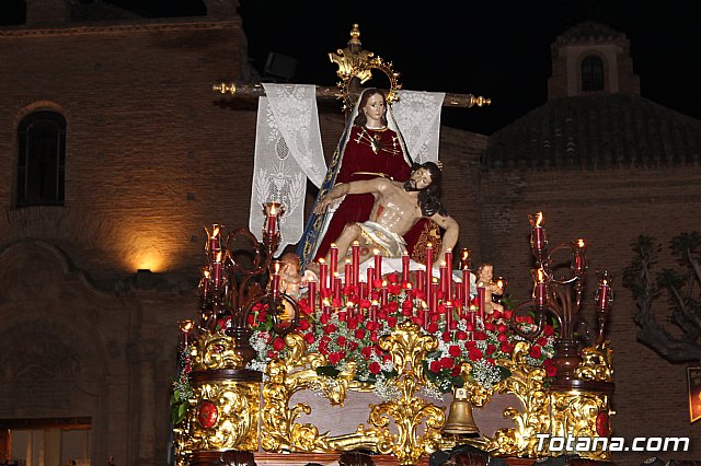 Procesin del Santo Entierro  - Viernes Santo - Semana Santa Totana 2017 - 339