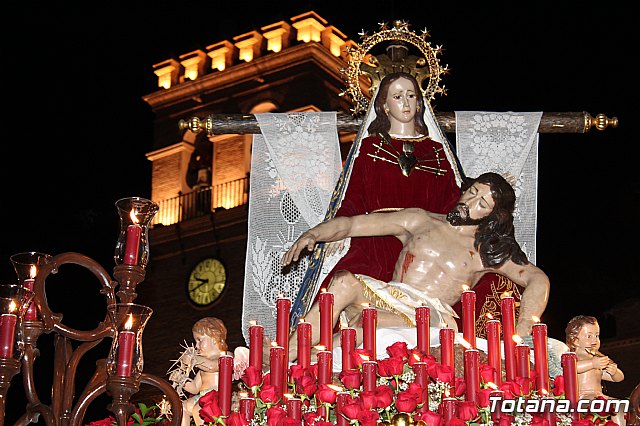 Procesin del Santo Entierro  - Viernes Santo - Semana Santa Totana 2017 - 348