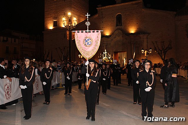 Procesin del Santo Entierro  - Viernes Santo - Semana Santa Totana 2017 - 687