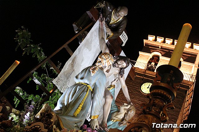 Procesin del Santo Entierro  - Viernes Santo - Semana Santa Totana 2017 - 1048