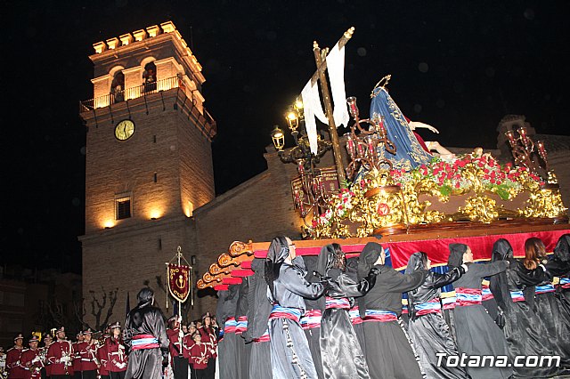 Procesin del Santo Entierro  - Viernes Santo - Semana Santa Totana 2017 - 1073