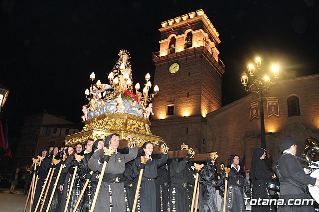 Procesin del Santo Entierro  - Viernes Santo - Semana Santa Totana 2017 - 1300