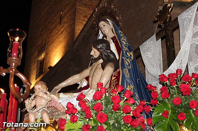 Procesin del Santo Entierro  - Viernes Santo - Semana Santa Totana 2016 - 145