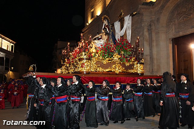 Procesin del Santo Entierro  - Viernes Santo - Semana Santa Totana 2016 - 149