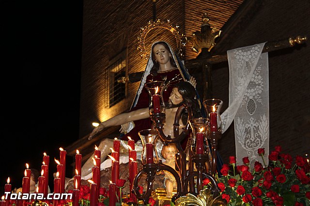 Procesin del Santo Entierro  - Viernes Santo - Semana Santa Totana 2016 - 153