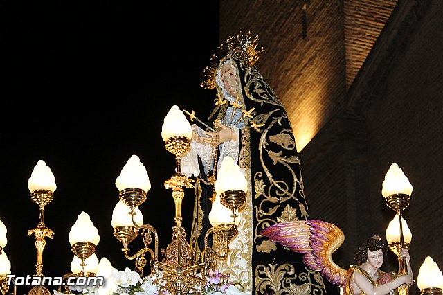 Procesin del Santo Entierro  - Viernes Santo - Semana Santa Totana 2016 - 362