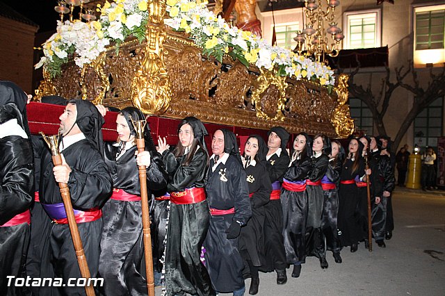 Procesin del Santo Entierro  - Viernes Santo - Semana Santa Totana 2016 - 392