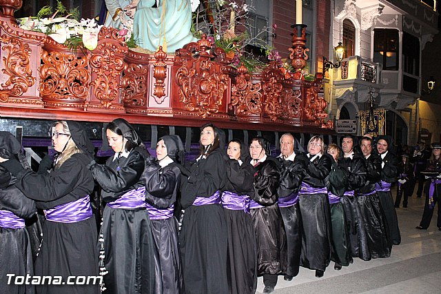 Procesin del Santo Entierro  - Viernes Santo - Semana Santa Totana 2016 - 504