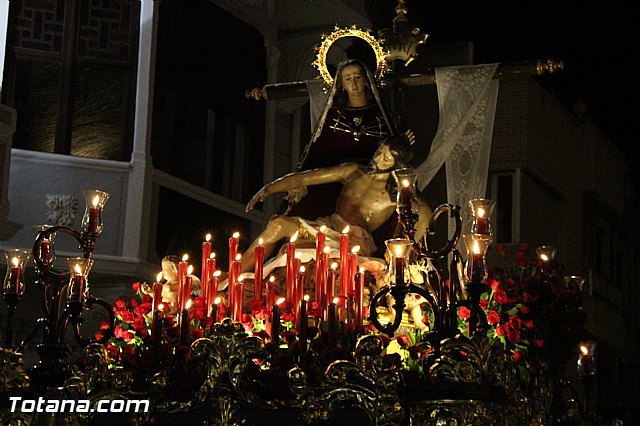 Procesin del Santo Entierro  - Viernes Santo - Semana Santa Totana 2016 - 524