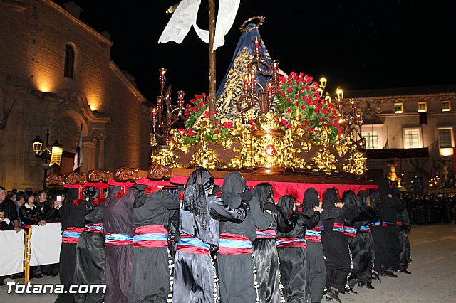 Procesin del Santo Entierro  - Viernes Santo - Semana Santa Totana 2016 - 536