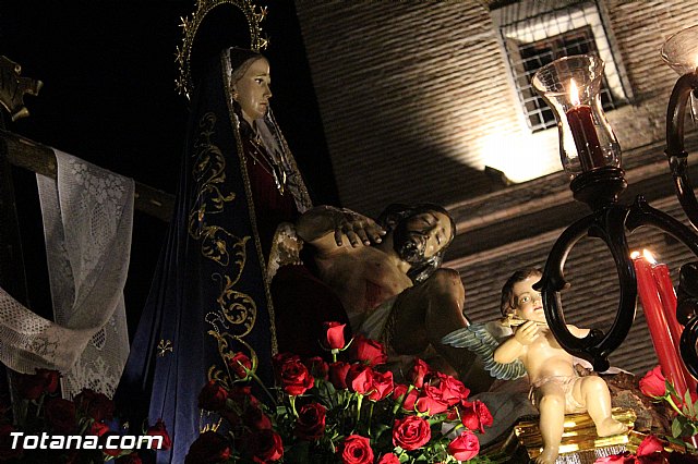 Procesin del Santo Entierro  - Viernes Santo - Semana Santa Totana 2016 - 539