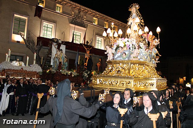 Procesin del Santo Entierro  - Viernes Santo - Semana Santa Totana 2016 - 789