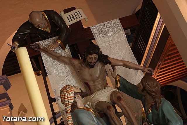 Traslado Santo Sepulcro 2015 - Tronos Viernes Santo noche - 73