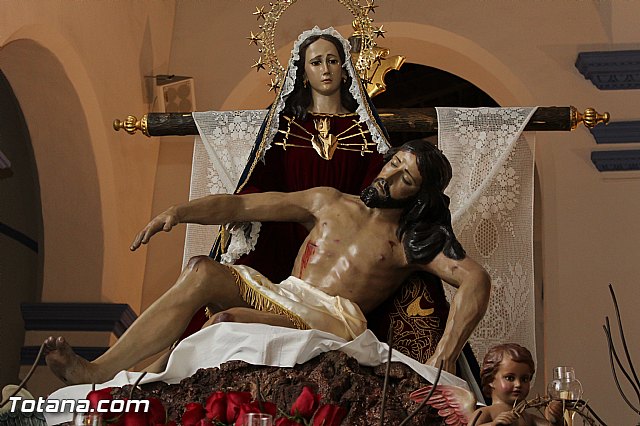 Traslado Santo Sepulcro 2015 - Tronos Viernes Santo noche - 76