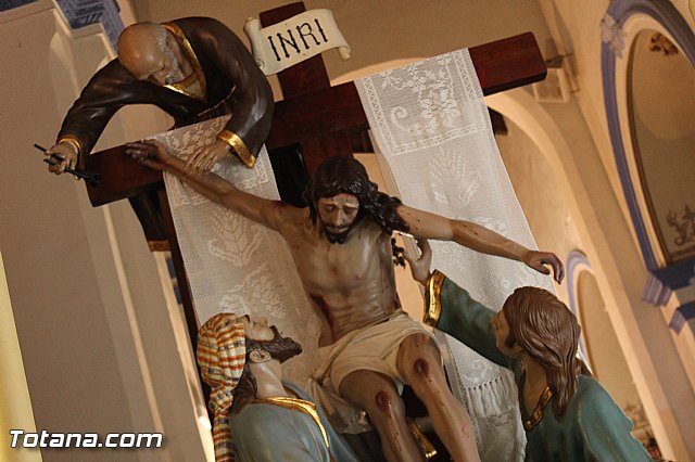 Traslado Santo Sepulcro 2015 - Tronos Viernes Santo noche - 98