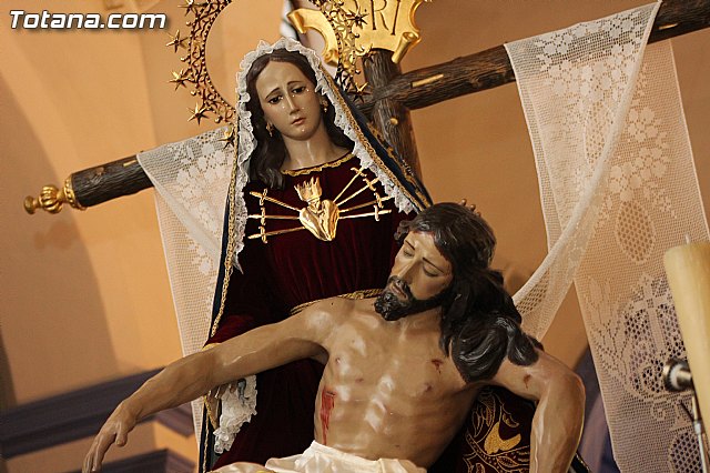 Traslado Santo Sepulcro 2015 - Tronos Viernes Santo noche - 107