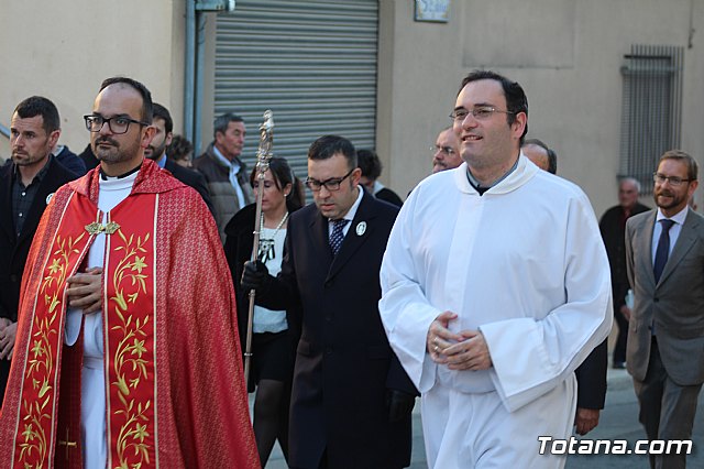 Traslado procesional de Santa Eulalia a la Parroquia de Santiago - Totana 2018 - 10