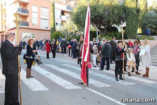 Traslado procesional de Santa Eulalia a la Parroquia de Santiago - Totana 2018 - 19