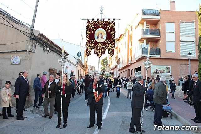 Traslado procesional de Santa Eulalia a la Parroquia de Santiago - Totana 2018 - 49