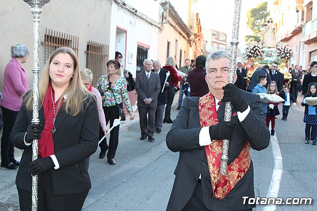 Traslado procesional de Santa Eulalia a la Parroquia de Santiago - Totana 2018 - 50