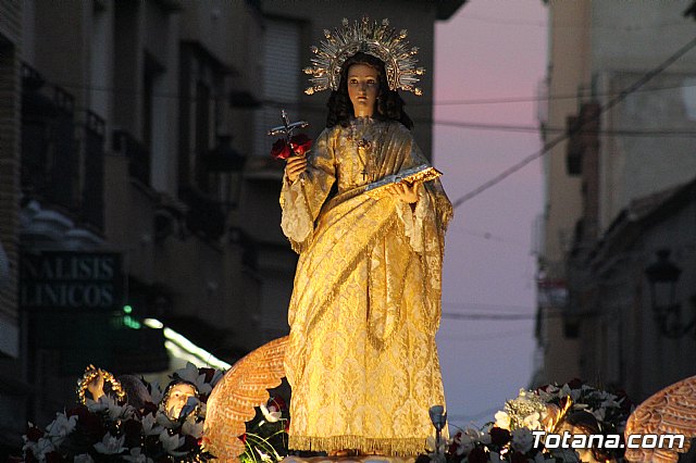 Traslado procesional de Santa Eulalia a la Parroquia de Santiago - Totana 2018 - 232
