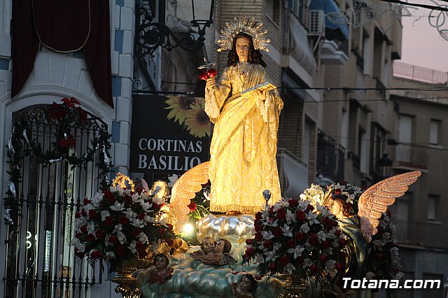 Traslado procesional de Santa Eulalia a la Parroquia de Santiago - Totana 2018 - 237