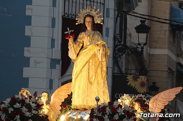 Traslado procesional de Santa Eulalia a la Parroquia de Santiago - Totana 2018 - 246